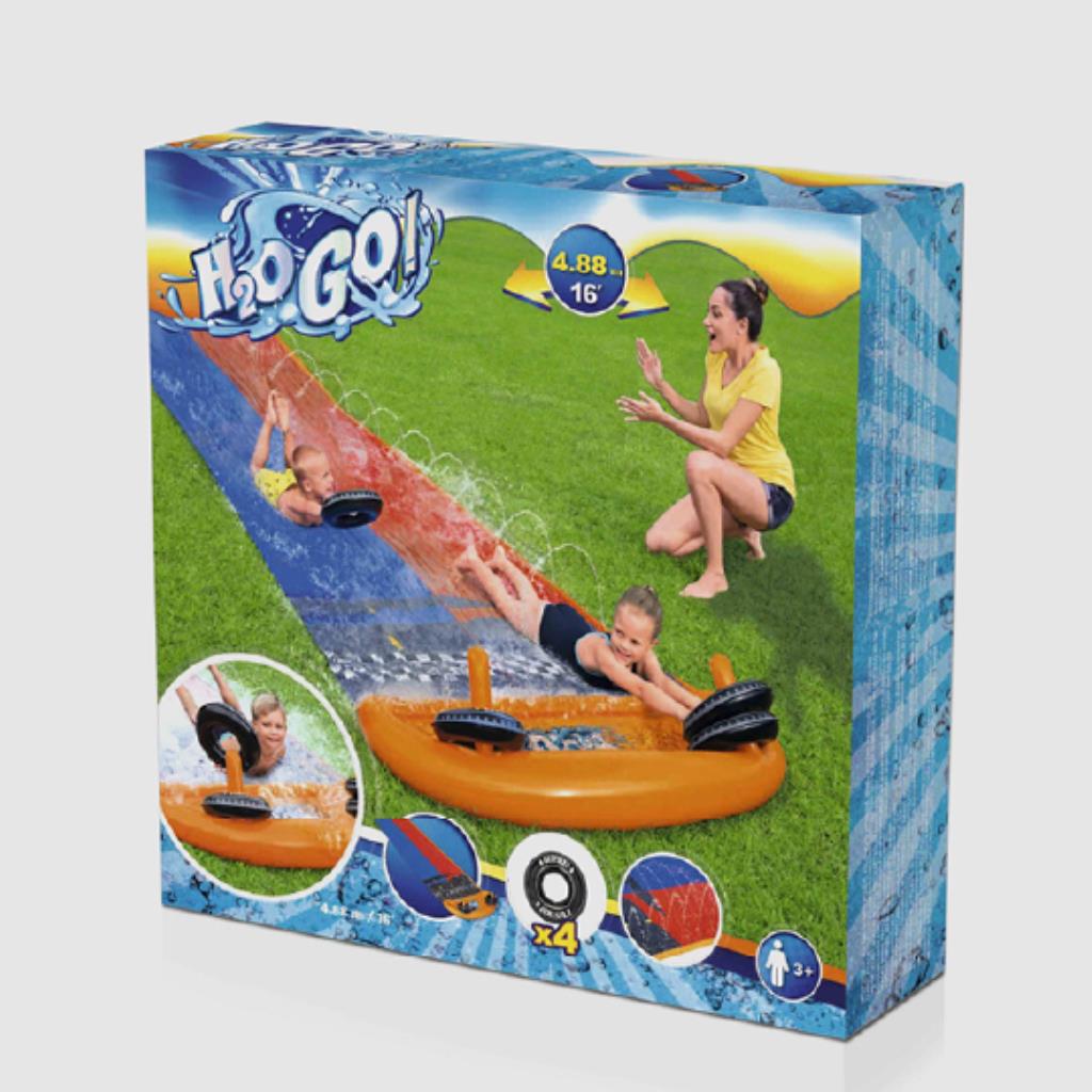 H2OGO! Double Lane Racing Water Slide